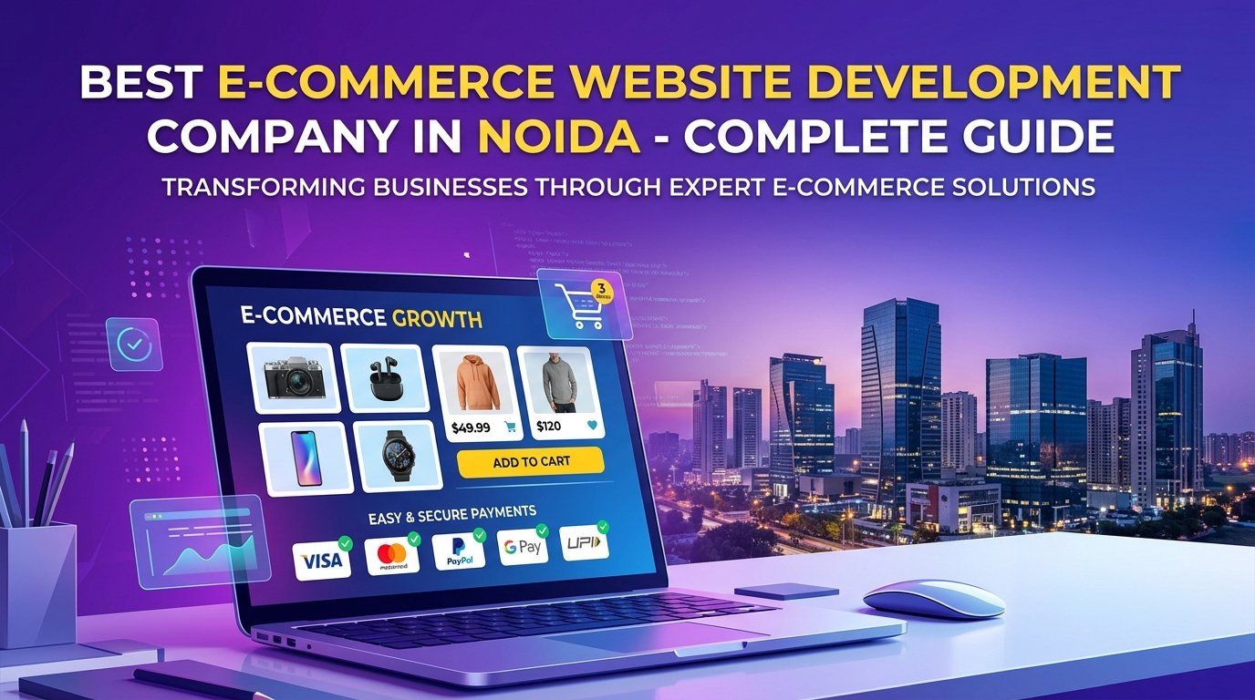 Best E-Commerce Website Development Company in Noida - Complete Guide